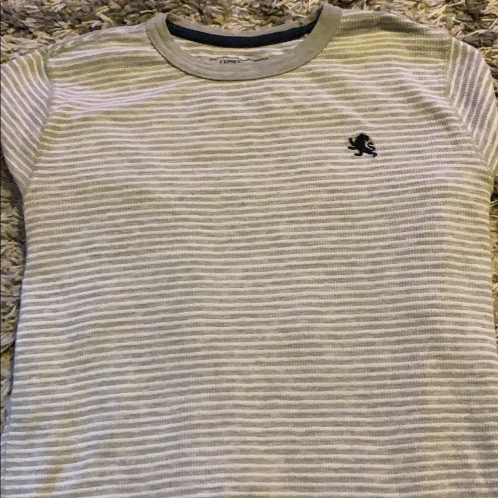 Express waffle men’s long sleeve shirt